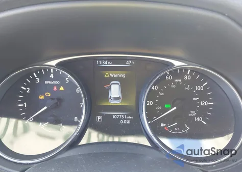 2016 Nissan Rogue Sv z USA, uszkodzony, nr VIN KNMAT2MV4GP625046